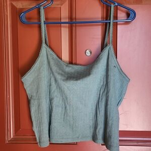 AE Pointelle Crop Cami